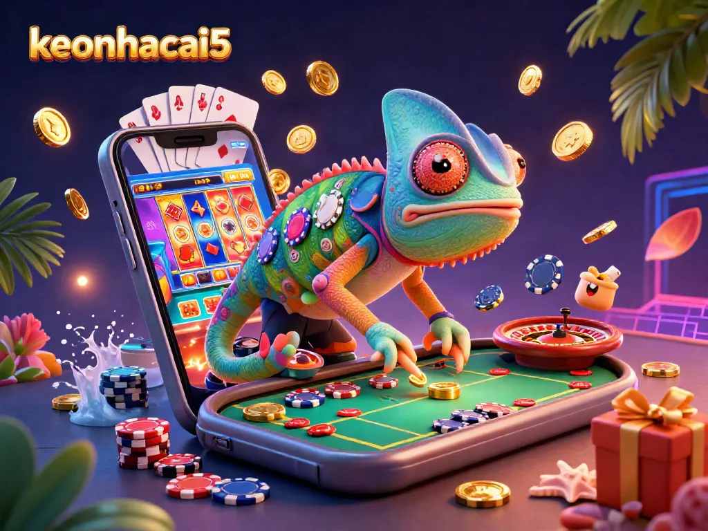 Experience thrilling gameplay with keonhacai5 as vibrant casino elements burst into action.