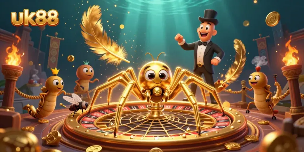 Experience high-stakes gambling in uk88's thrilling casino atmosphere with engaging elements.
