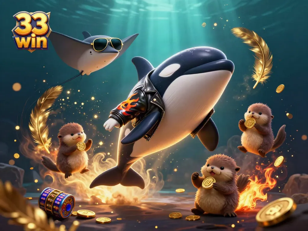 Join the excitement at 33 win with dynamic casino action featuring playful characters and vibrant elements.